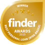 Finder Award 2019 - Best Personal Loan (Rate for Risk)
