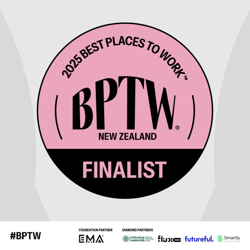 BPTW: Best Places To Work  New Zealand Finalist