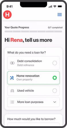 Tell us about you and your loan